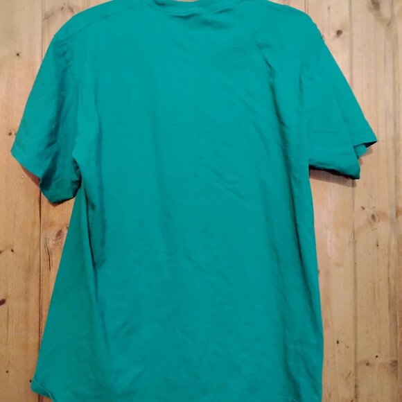 Men's Green Vintage Large 90s 7-Up Fido Dido Promo -T-Shirt Soda Pop - Picture 4 of 4